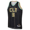 Charlotte Hornets Terry Rozier III 3 Jordan 2022-23 City Edition Musta Miesten Pelipaidat Swingman